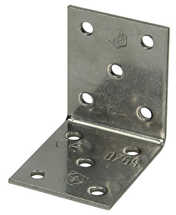 1015122 - coin de raccordement en acier inoxydable 50x50x40x2mm | 20 pièces