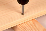 Mors doubles Wolfcraft | solide | emplacement pour ph | l65mm | 2 pièces - 2407000 - afbeelding 2