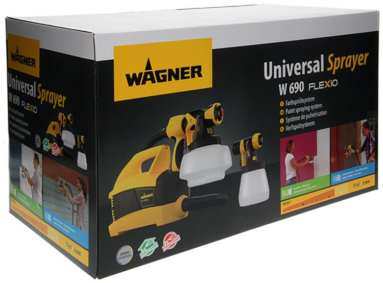 Wagner 1049081 - pulvérisateur universel avec 690 flexio | 1 pièce