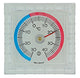 1004983 - thermomètre de fenêtre 7x7cm | 2 pièces