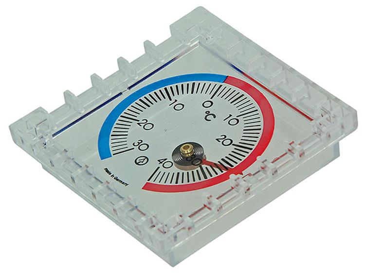 1004983 - thermomètre de fenêtre 7x7cm | 2 pièces