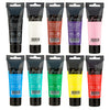 Peinture post-case dans le tube 75 ml 10 assorti de couleurs différentes