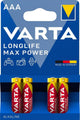 Varta Battery AAA 4x ALCALIN MAX