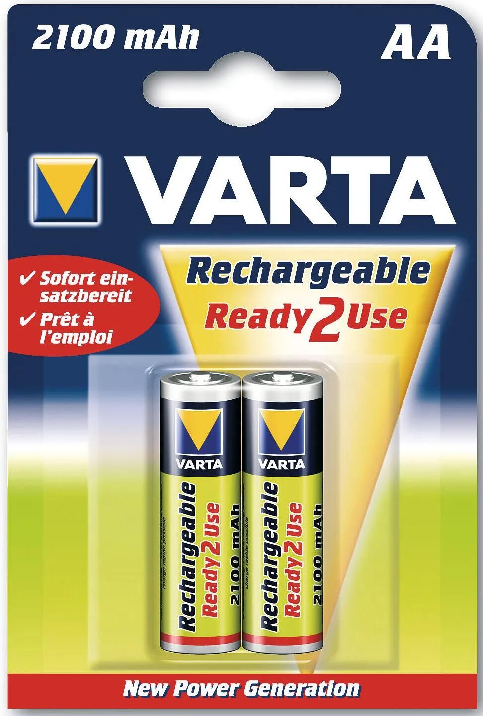 Varta Mignon Power Battery 2er-B 2100mAh