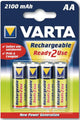 Battery Sales Europe Rechargeable Penlite Battery AA 2100mAh Nimh 1,2 V par 4 sur carte