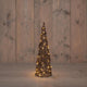 La collection Anna's cône lumineux 60LED classicwarm 40cm fonctionne avec 3 piles AA avec minuterie de 6 heures