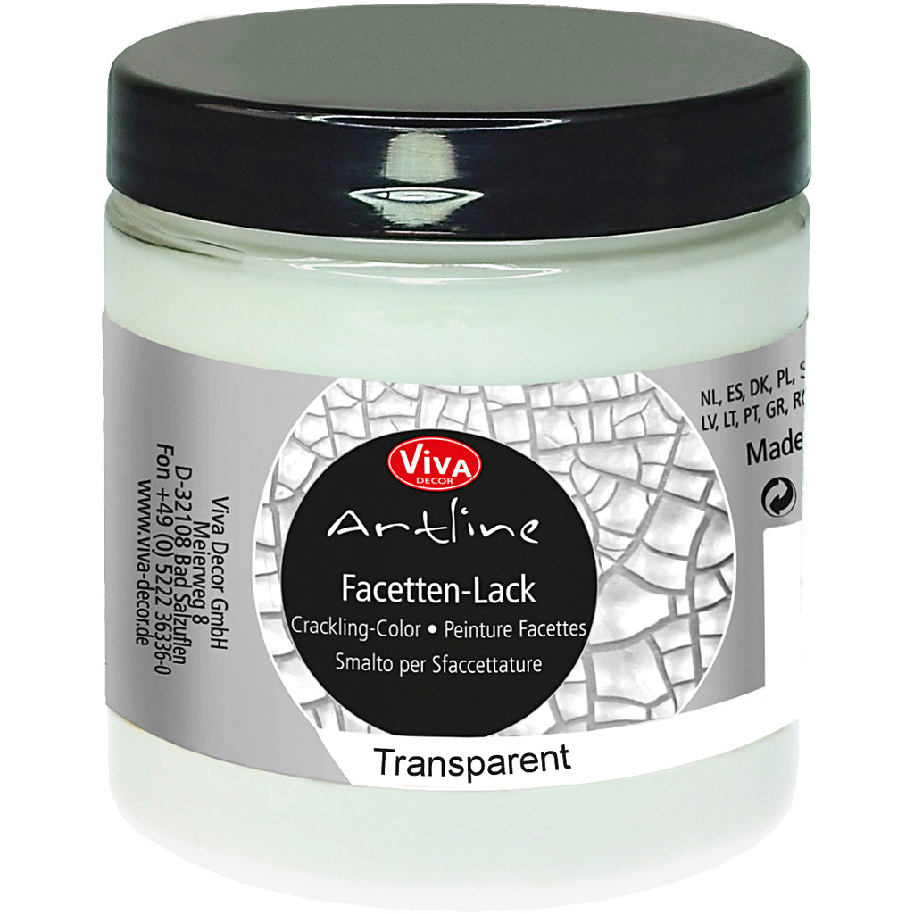 Viva Decor Facets manque, transparent, 250 ml 1 boîte