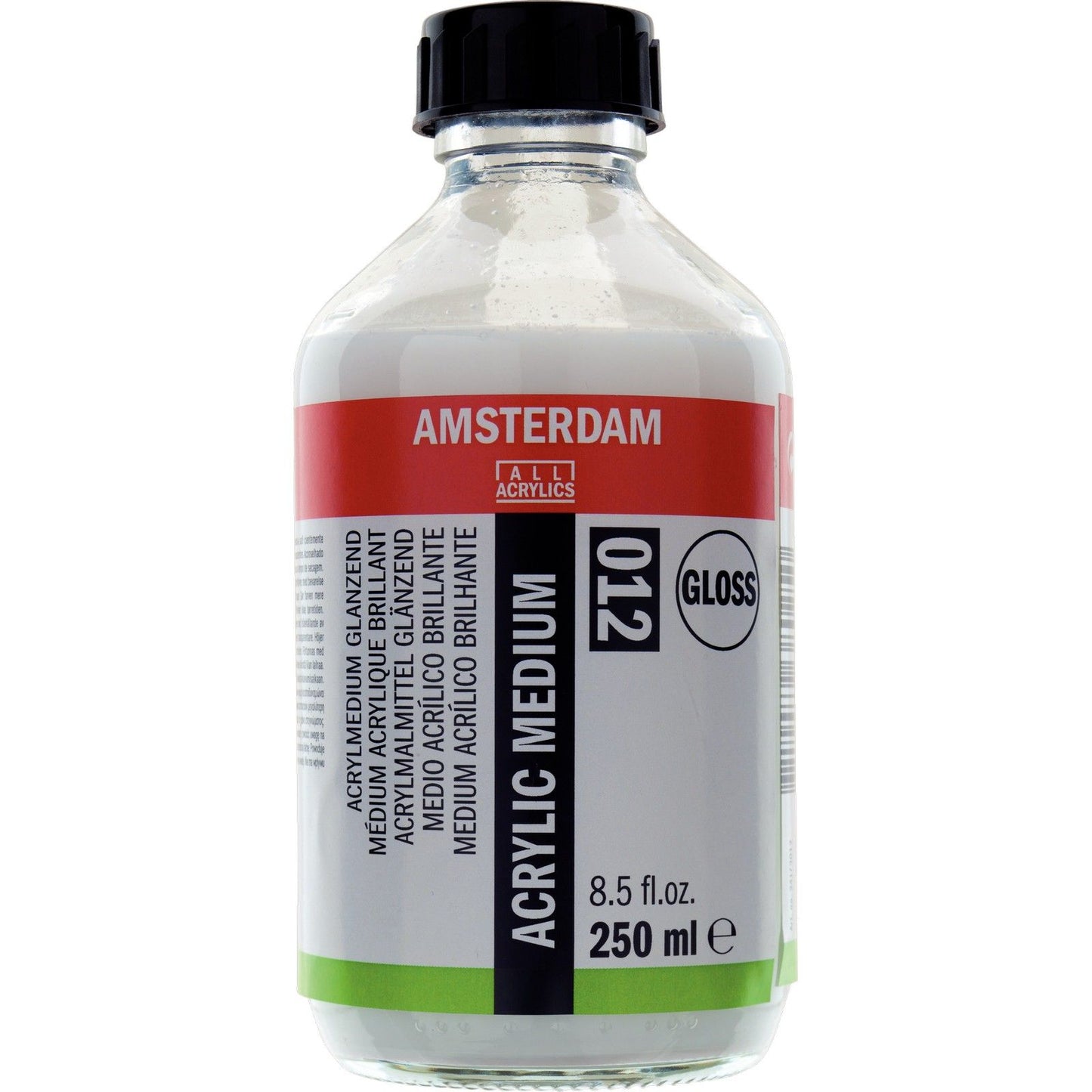 Amsterdam toutes acryliques amsterdam • médium acrylique brillant 012 flacon 250 ml