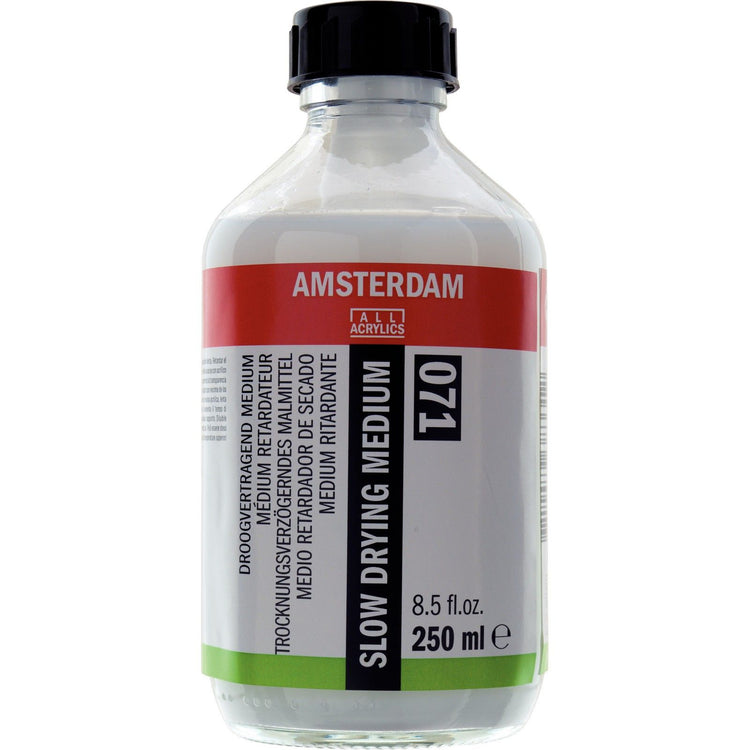 Amsterdam toutes acryliques amsterdam • médium retardateur de séchage 071 flacon 250 ml