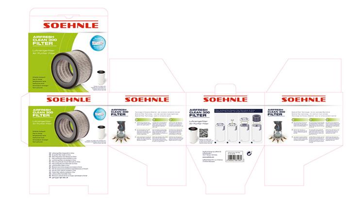 Soehnle Soehnle 68106 Airfrhe Clean 300 Remplacement Filtre de remplacement