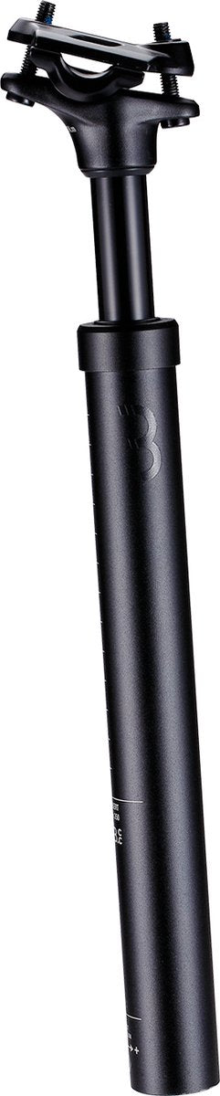 Bbb cycling chandelier tige de selle 27,2 mm - tige de selle à suspension certifiée vélo de course et vélo électrique - longueur : 350 mm - bougie de tige de selle avec absorption des chocs - noir - bsp-44