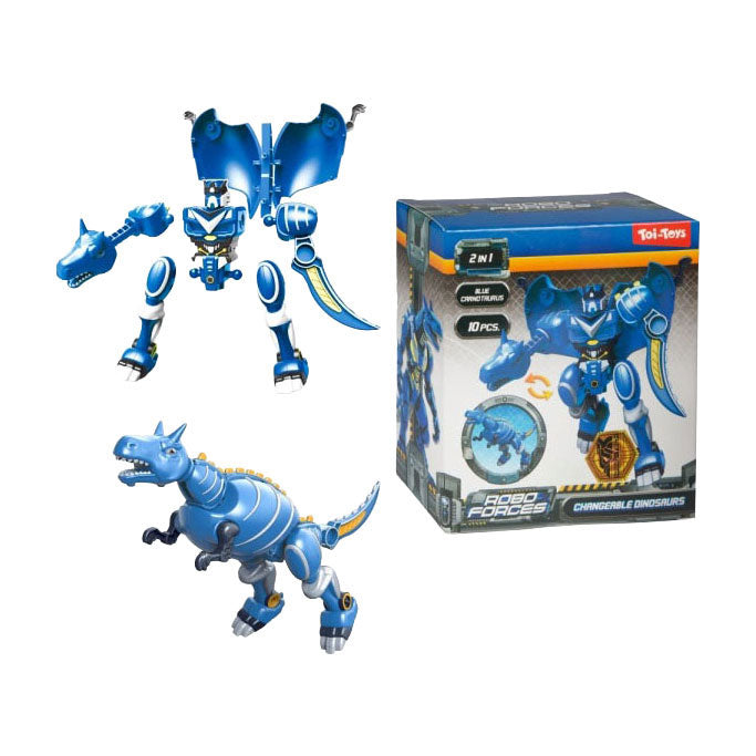 Toi-toys robot d'assemblage roboforces dinosaure