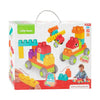 Toi-toys petites étoiles blocs de construction souples - 66 pcs.
