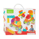 Toi-toys petites étoiles blocs de construction souples - 66 pcs.