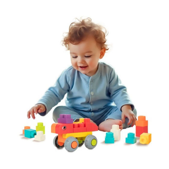 Toi-toys petites étoiles blocs de construction souples - 30 pcs.