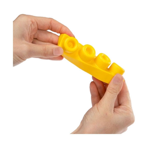 Toi-toys petites étoiles blocs de construction souples dans une boîte de rangement - 48 pcs.