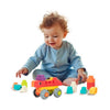Toi-toys petites étoiles blocs de construction souples dans une boîte de rangement - 48 pcs.