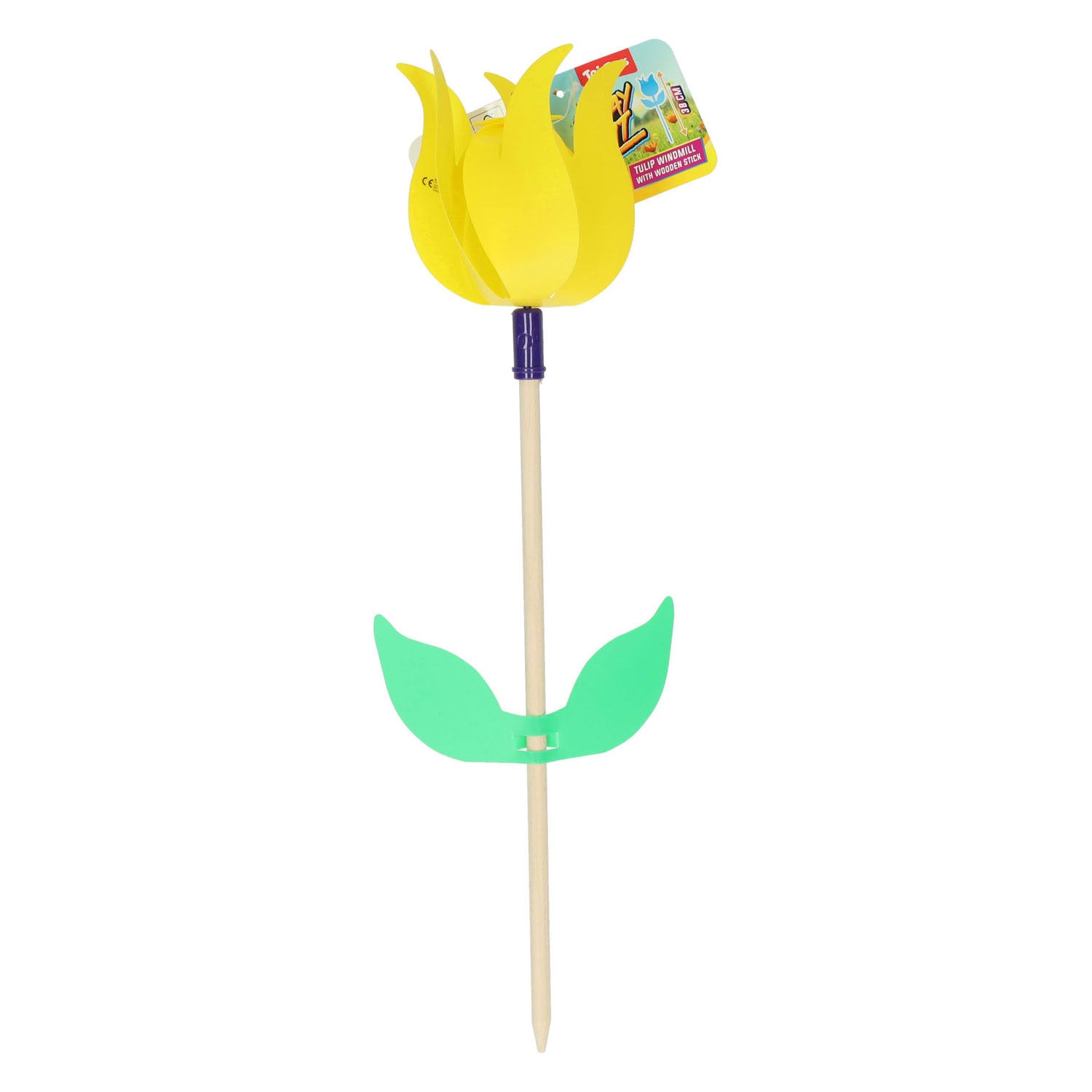 Toi-toys moulin à vent en bois tulipe