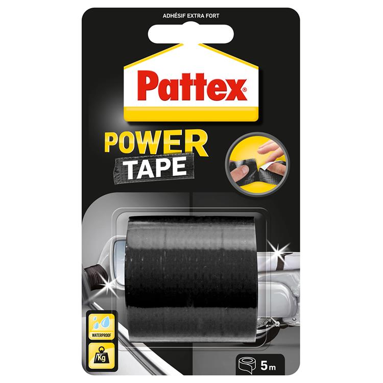 Pattex 1006692 - 5m noir | 6 pièces