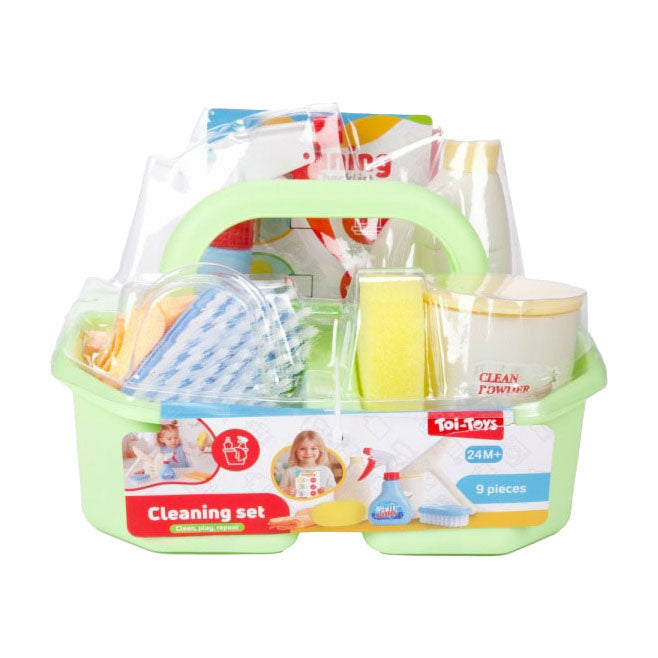 Ensemble de jouets de nettoyage Toi-toys - 9 pièces.