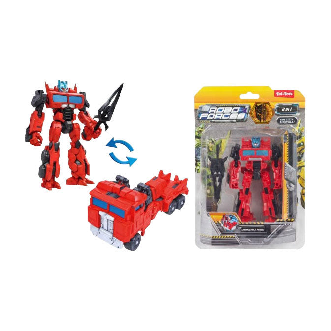 Toi-toys changeant de voiture robot 2en1