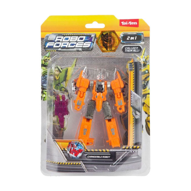 Toi-toys changeant de voiture robot 2en1