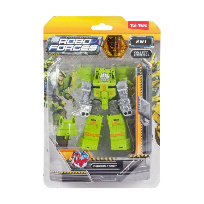 Toi-toys changeant de voiture robot 2en1