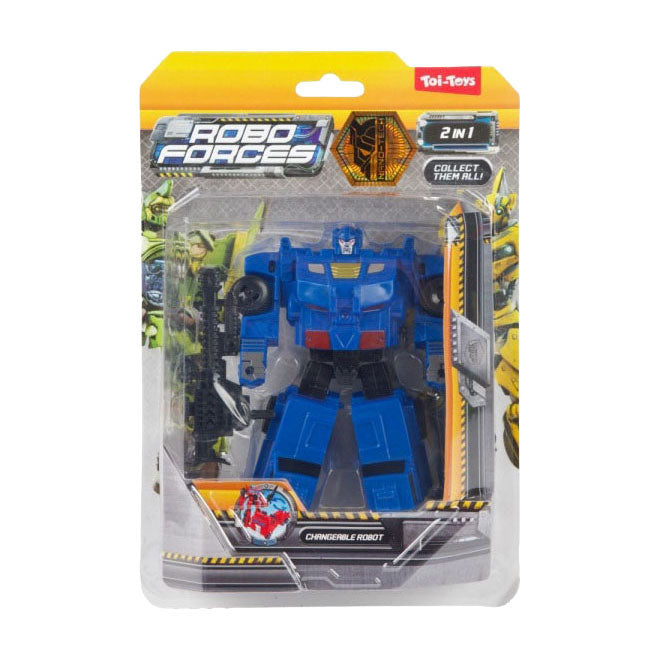 Toi-toys changeant de voiture robot 2en1