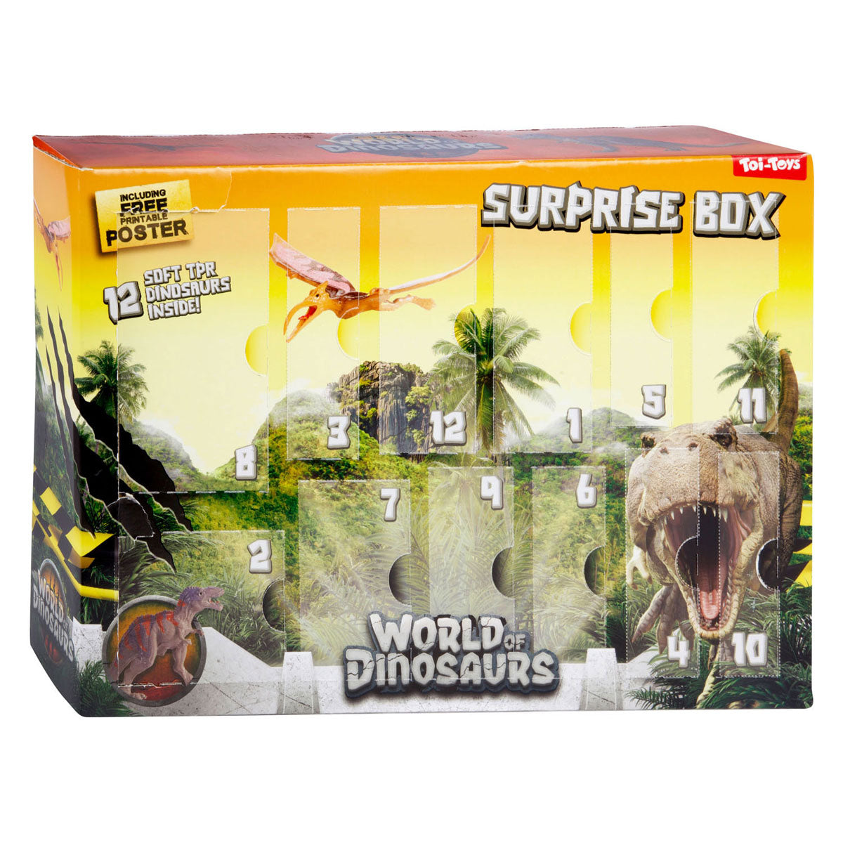 Toi-toys boîte surprise dinosaure - 12 pcs.