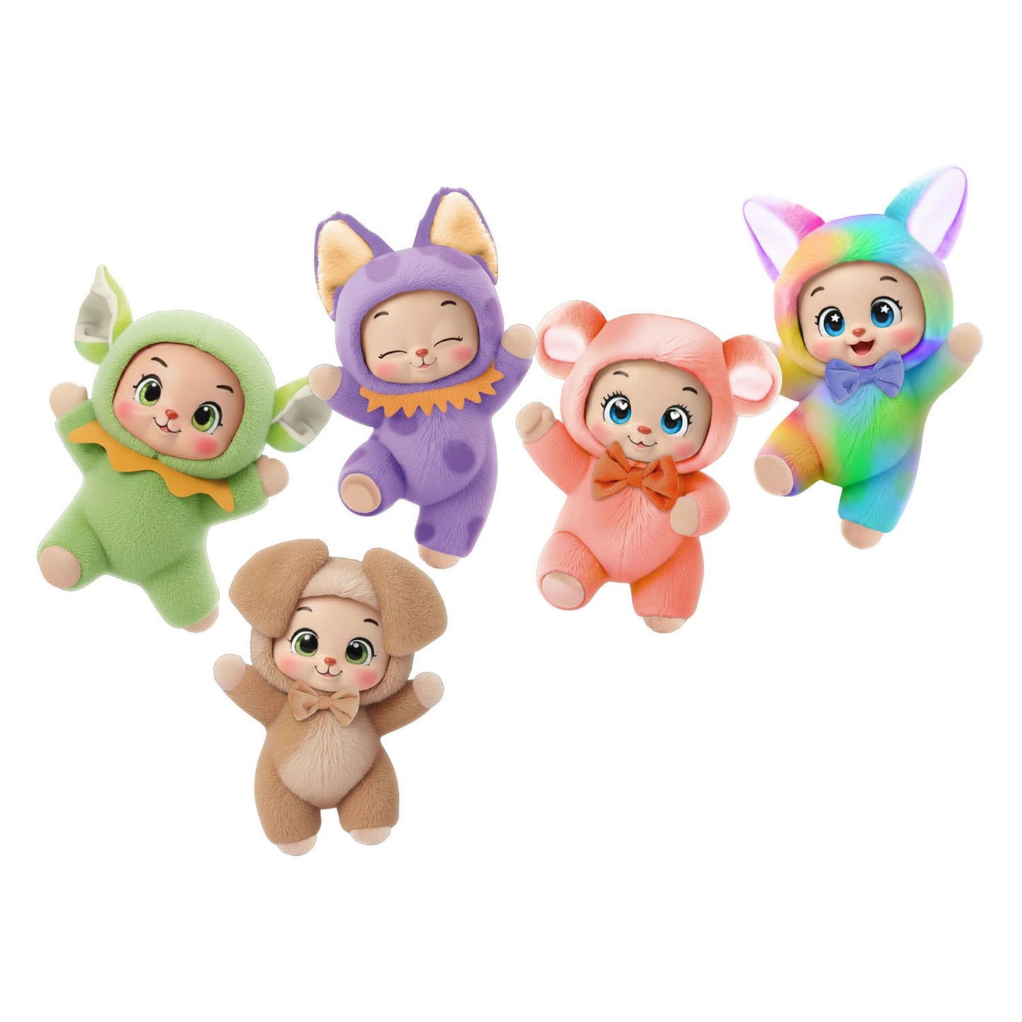 Toi-toys porte-clés poupée makiki - 15cm