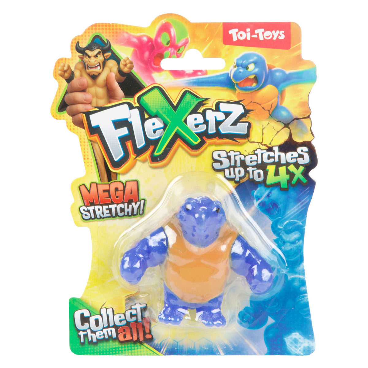 Toi-toys figurine anti-stress flexerz 6cm