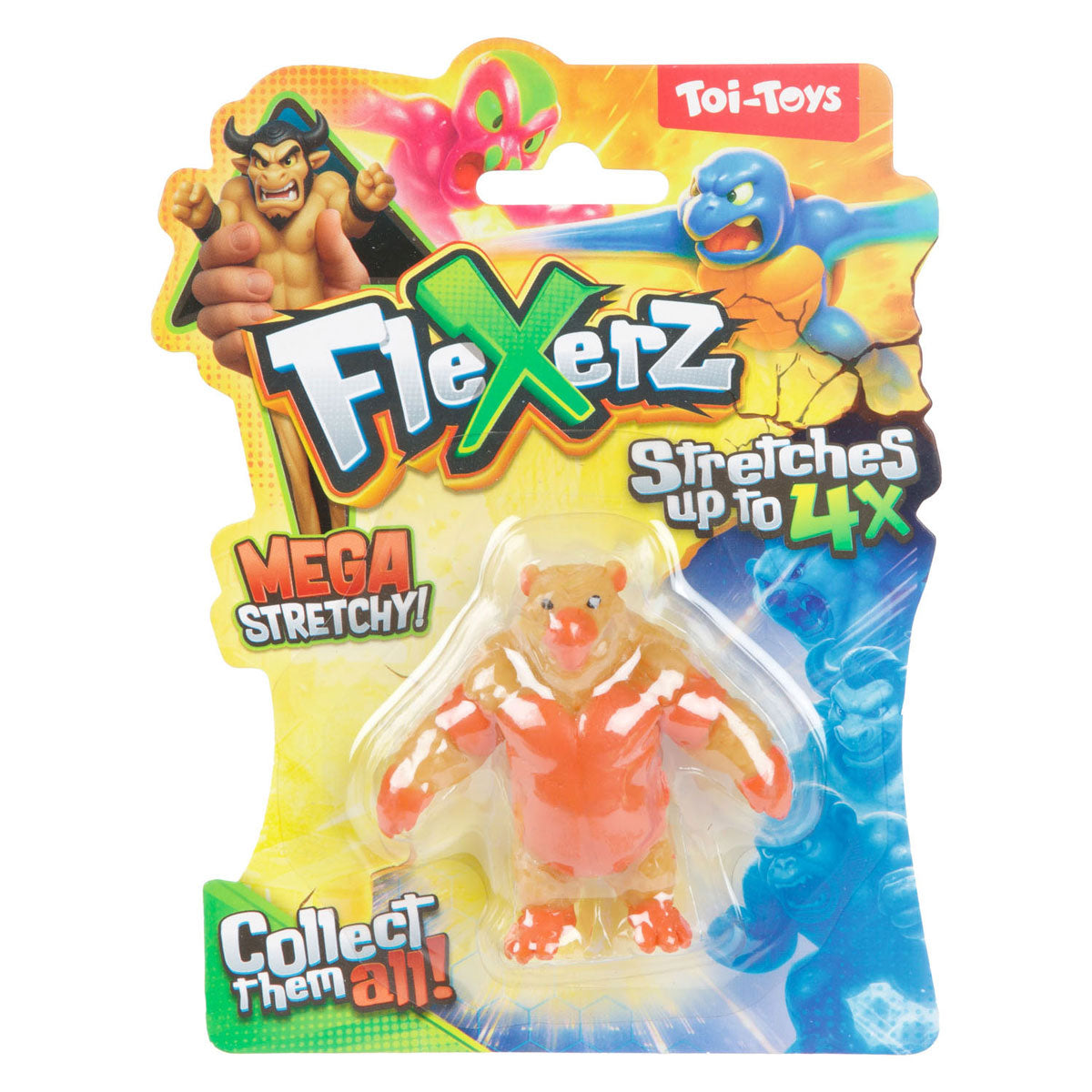 Toi-toys figurine anti-stress flexerz 6cm