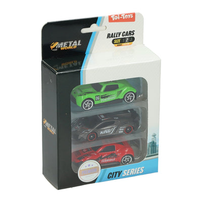 Toi-toys toi toys rallye voiture de course classique set a 3