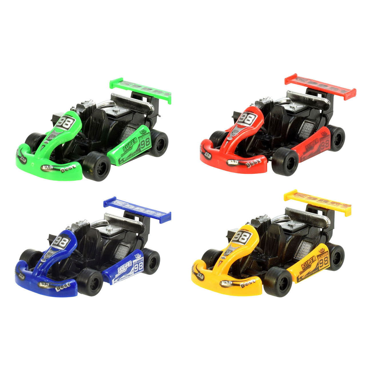 Kart à friction Turbo Racers