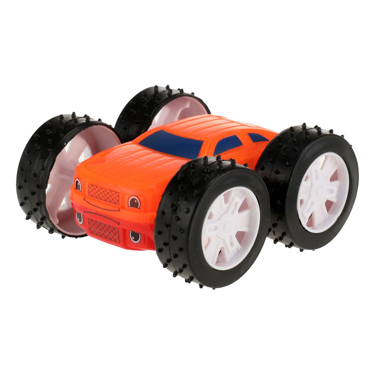 La voiture à friction Vehicool se retourne