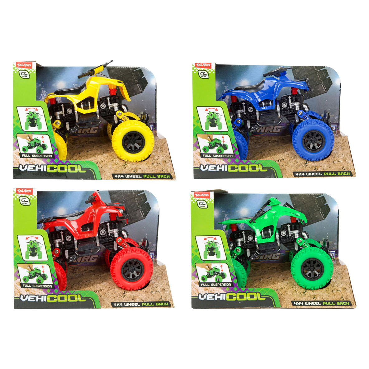 Vehicool quad rétractable