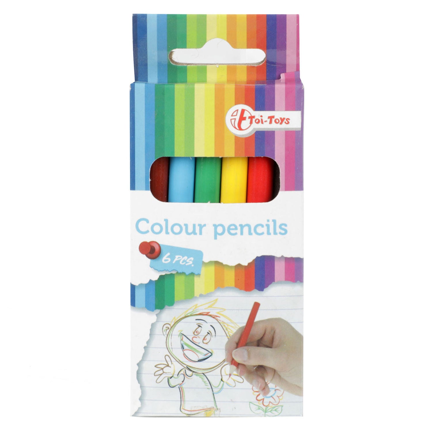 Crayons de couleur toi-toys, 6e.