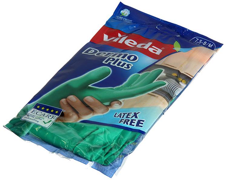 Vileda 1046052 - gants dermoplus m | 12 pièces