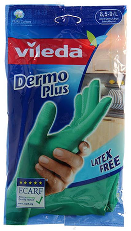 Vileda 1046053 - gants dermoplus l | 12 pièces
