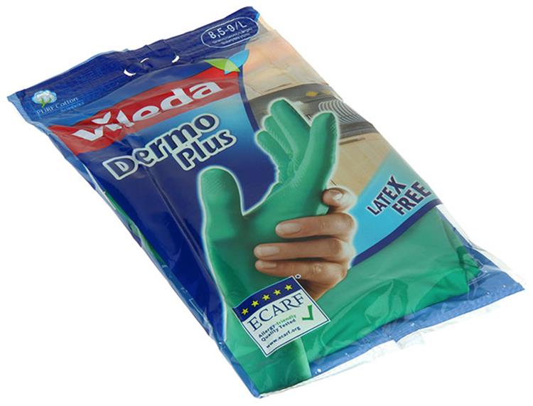 Vileda 1046053 - gants dermoplus l | 12 pièces
