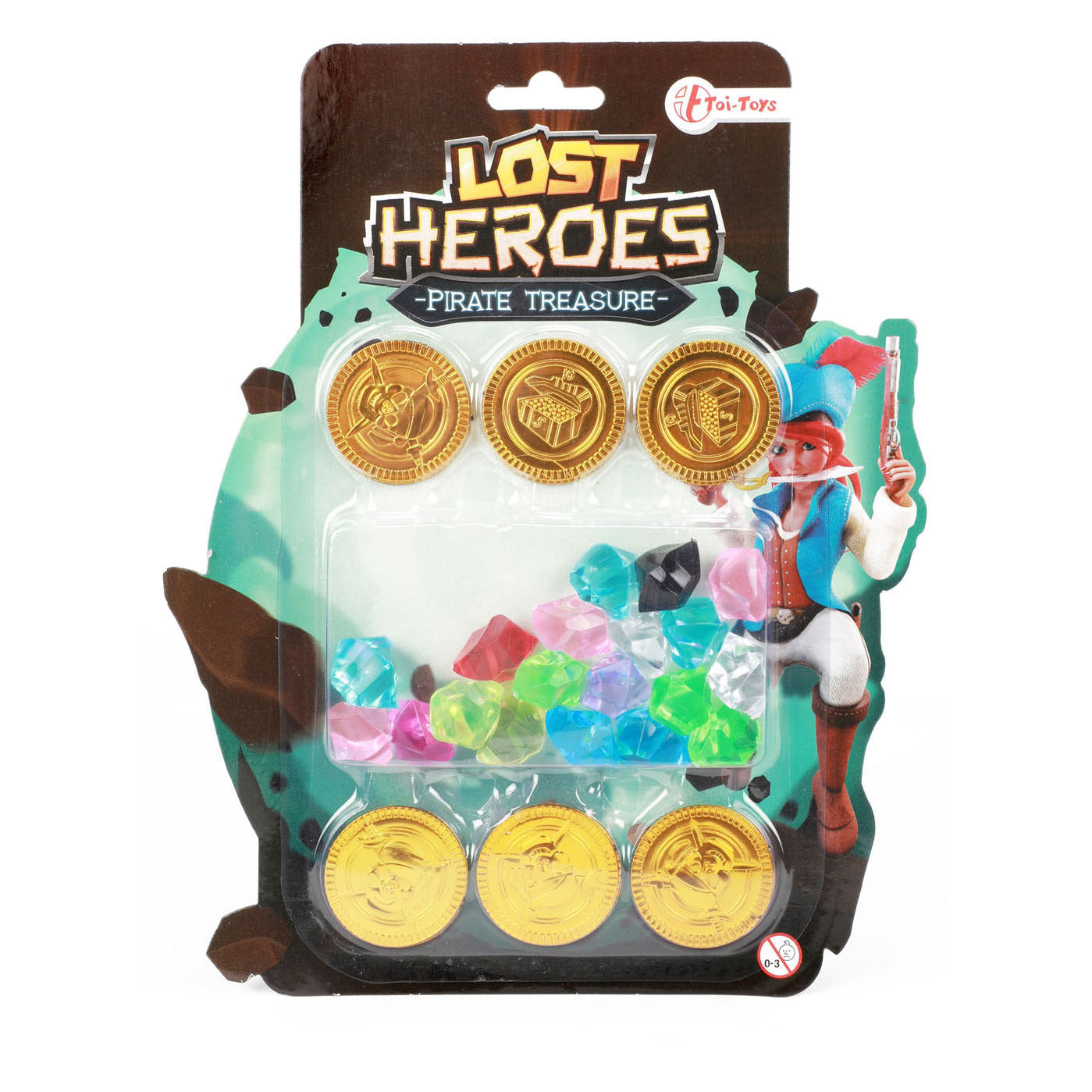 Toi-toys Pirate Coins et diamants