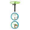 TOI-TOYS TOI-TOYS Disques volants Air 12 cm Green Rouge 3 pièces