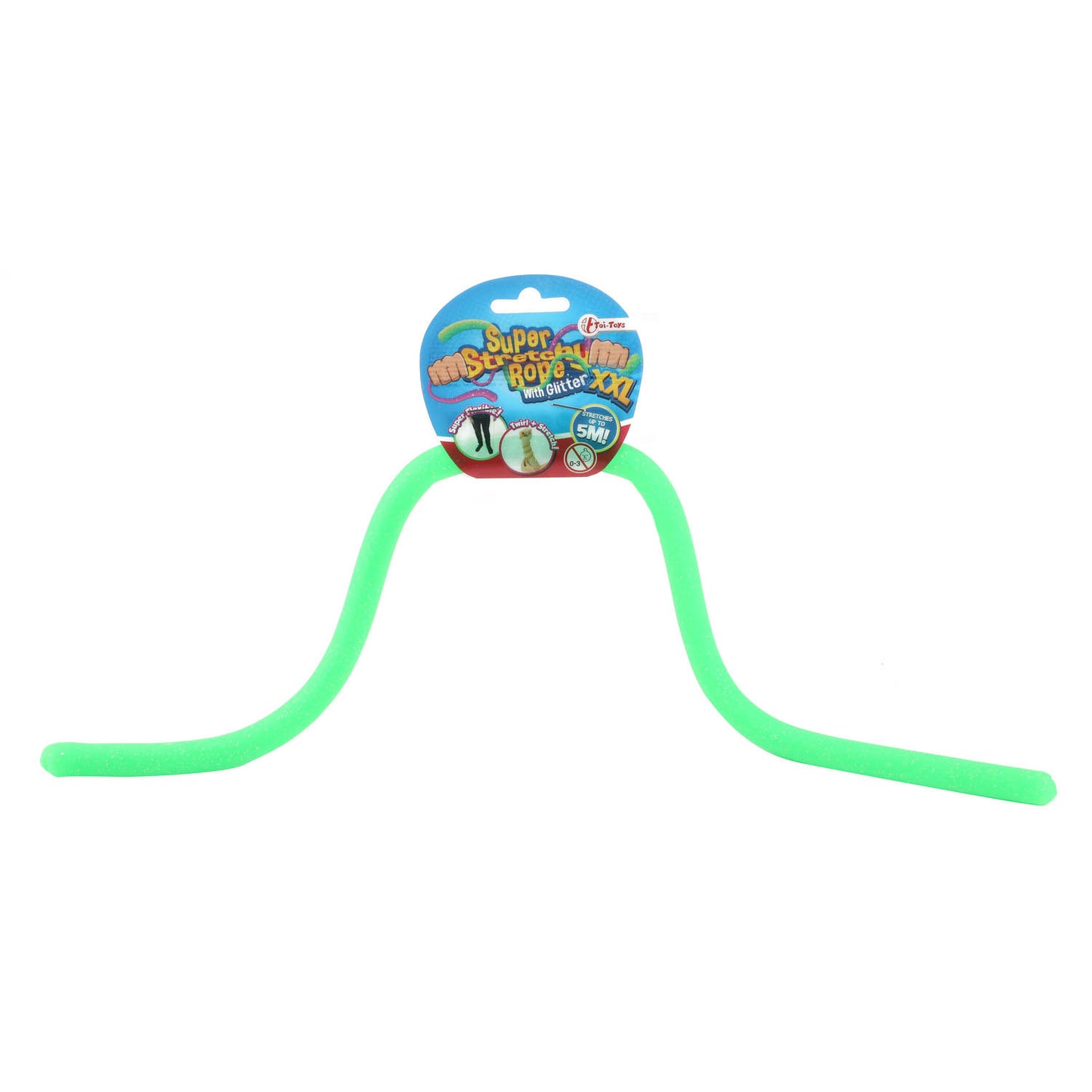 Corde super extensible TOI-TOYS avec paillettes, 50 cm