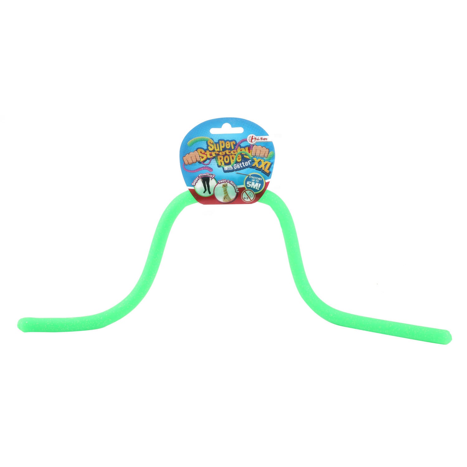 Corde super extensible TOI-TOYS avec paillettes, 50 cm