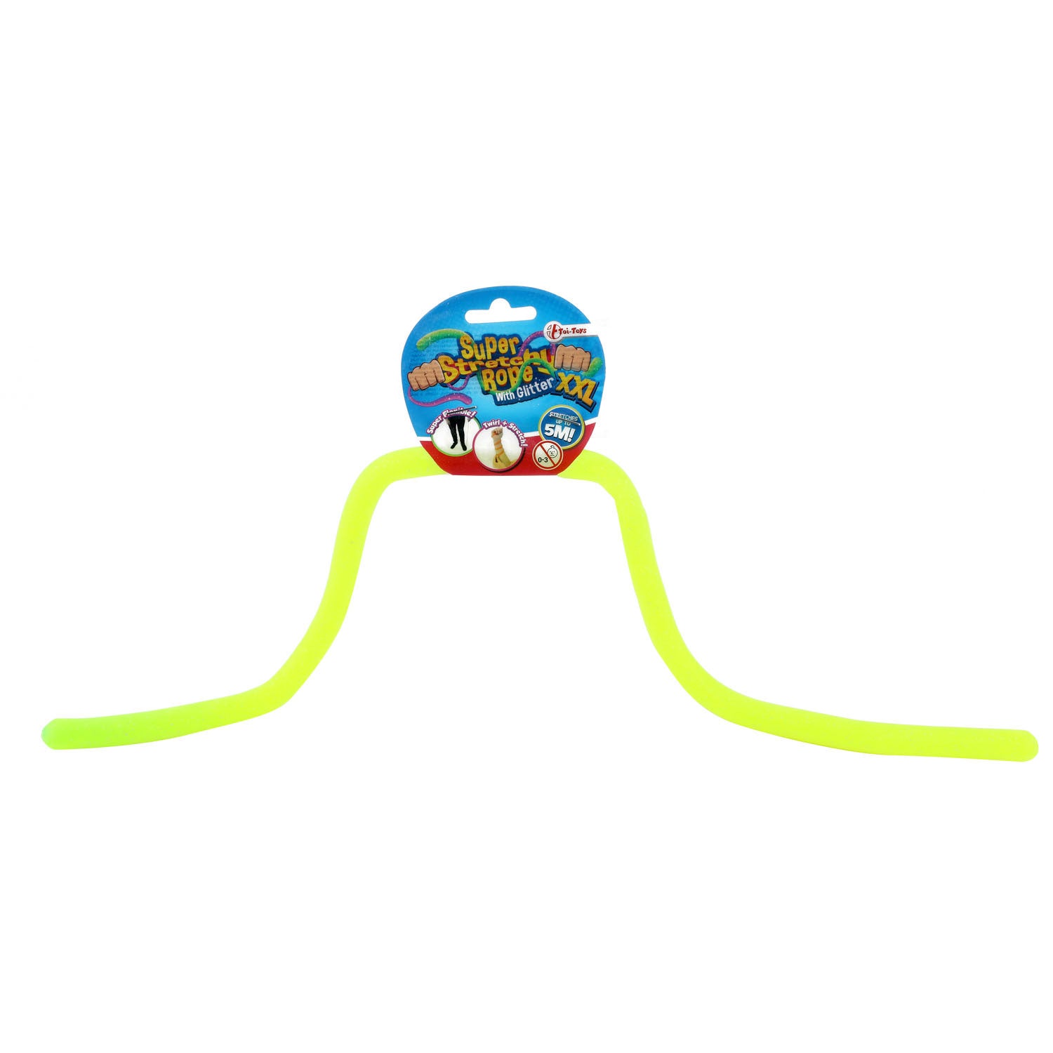 Corde super extensible TOI-TOYS avec paillettes, 50 cm