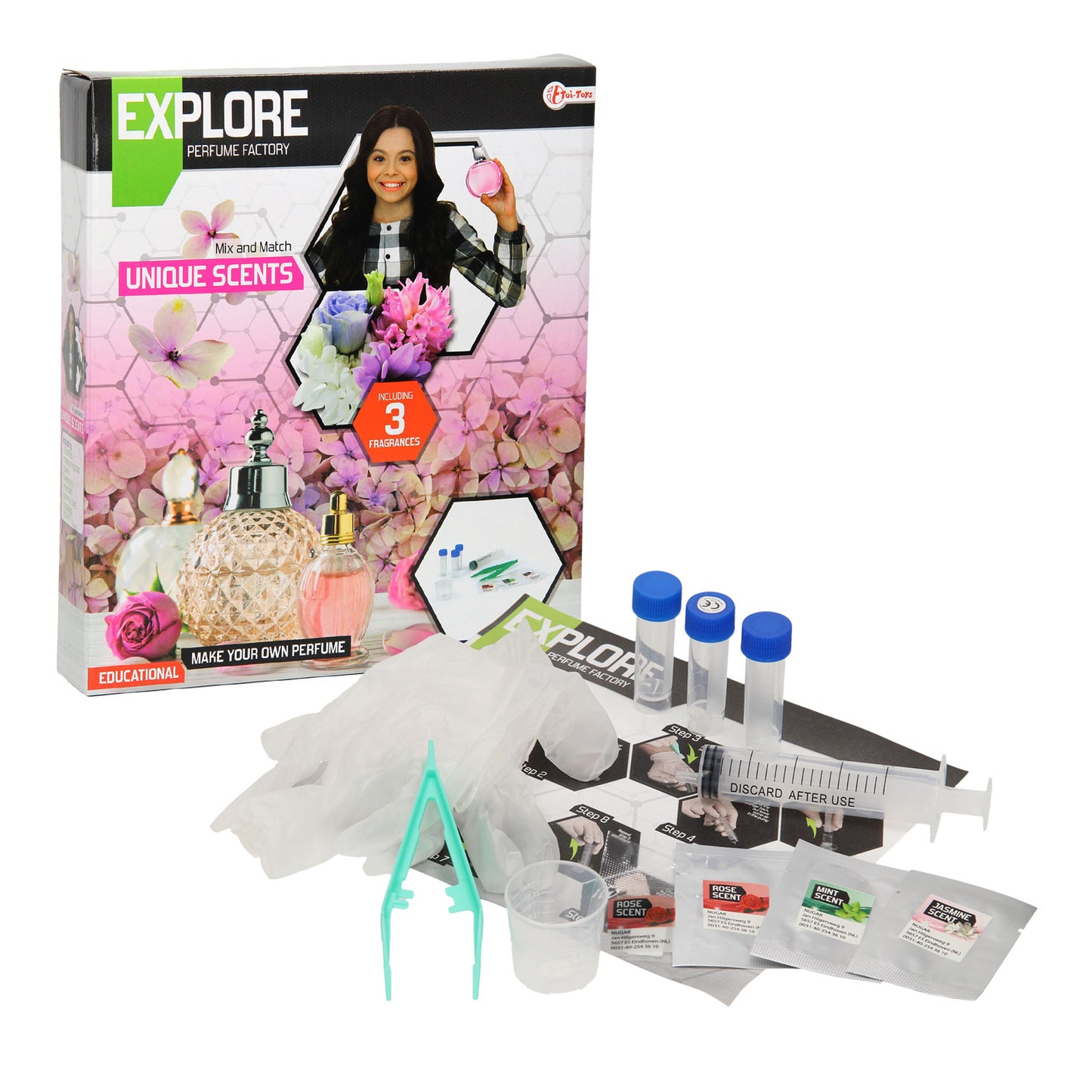 Faire du parfum d'explorer