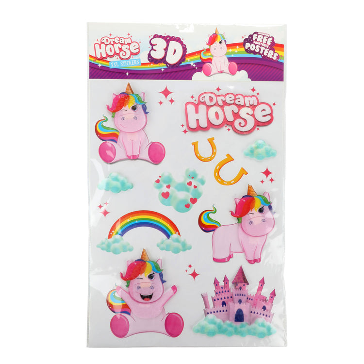 Toi-toys wall déco autocorns de licorne