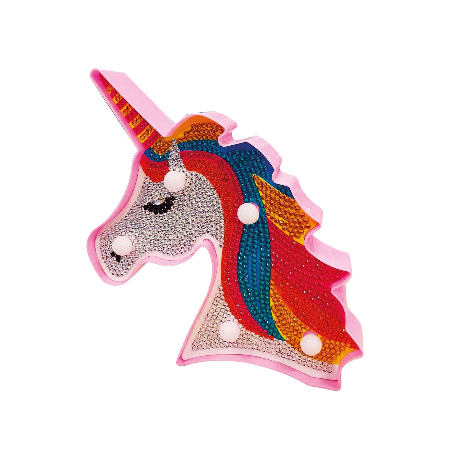 Lampe de peinture au diamant licorne