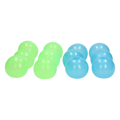TOI-TOYS Glow lancer Glow in the Dark Ballen 12 pièces