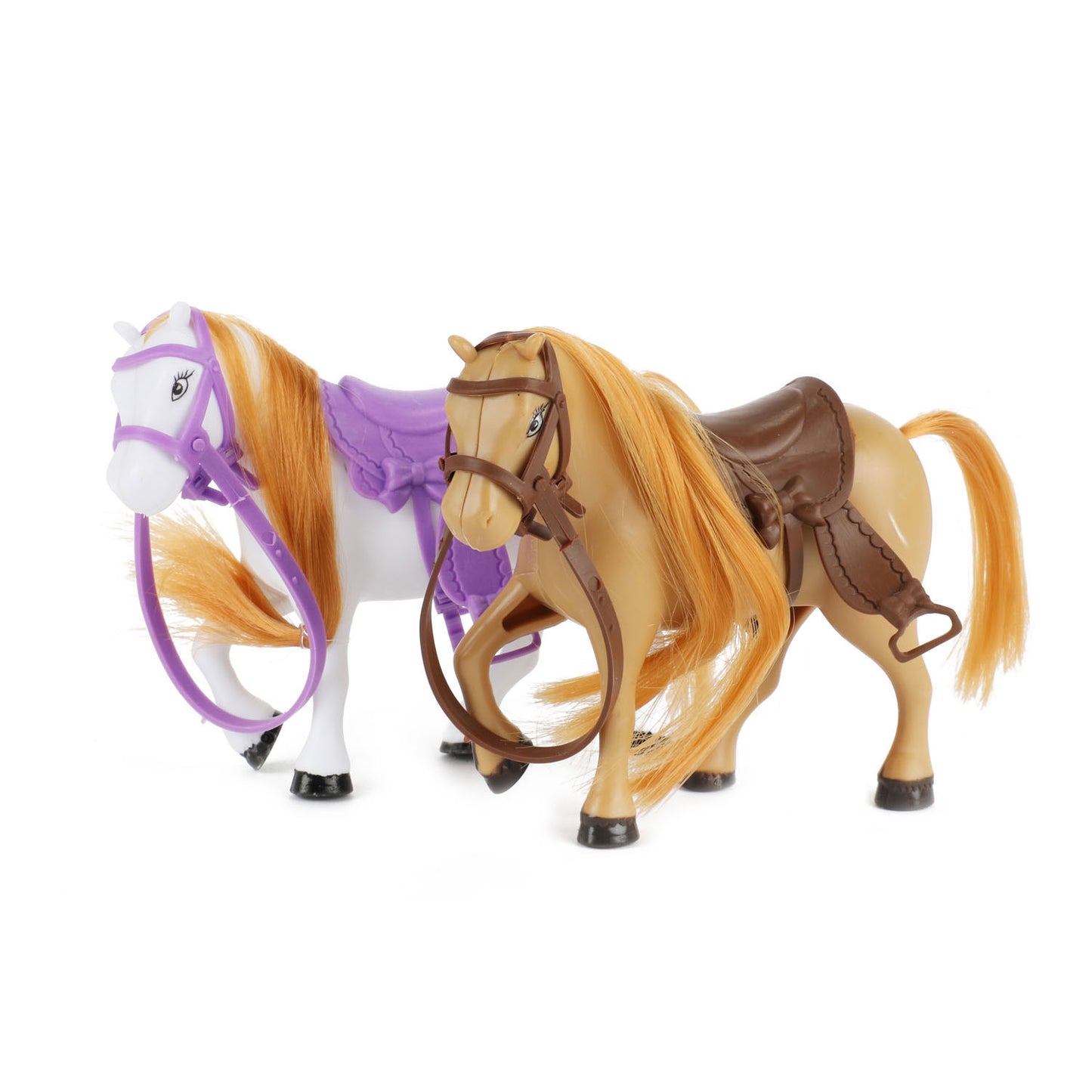 Poupées adolescentes Lauren Lilly avec des chevaux, 12 cm